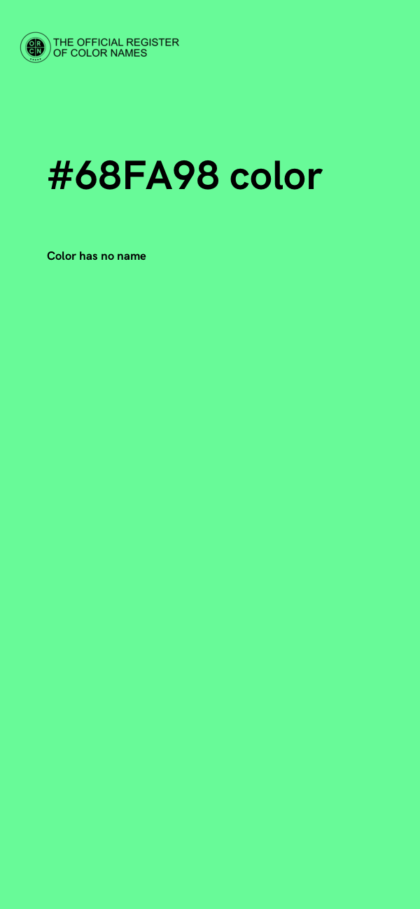 #68FA98 color image