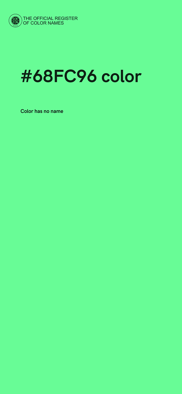 #68FC96 color image