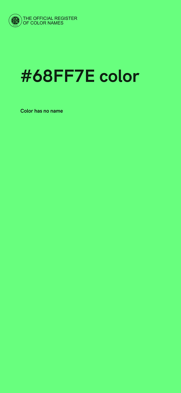 #68FF7E color image