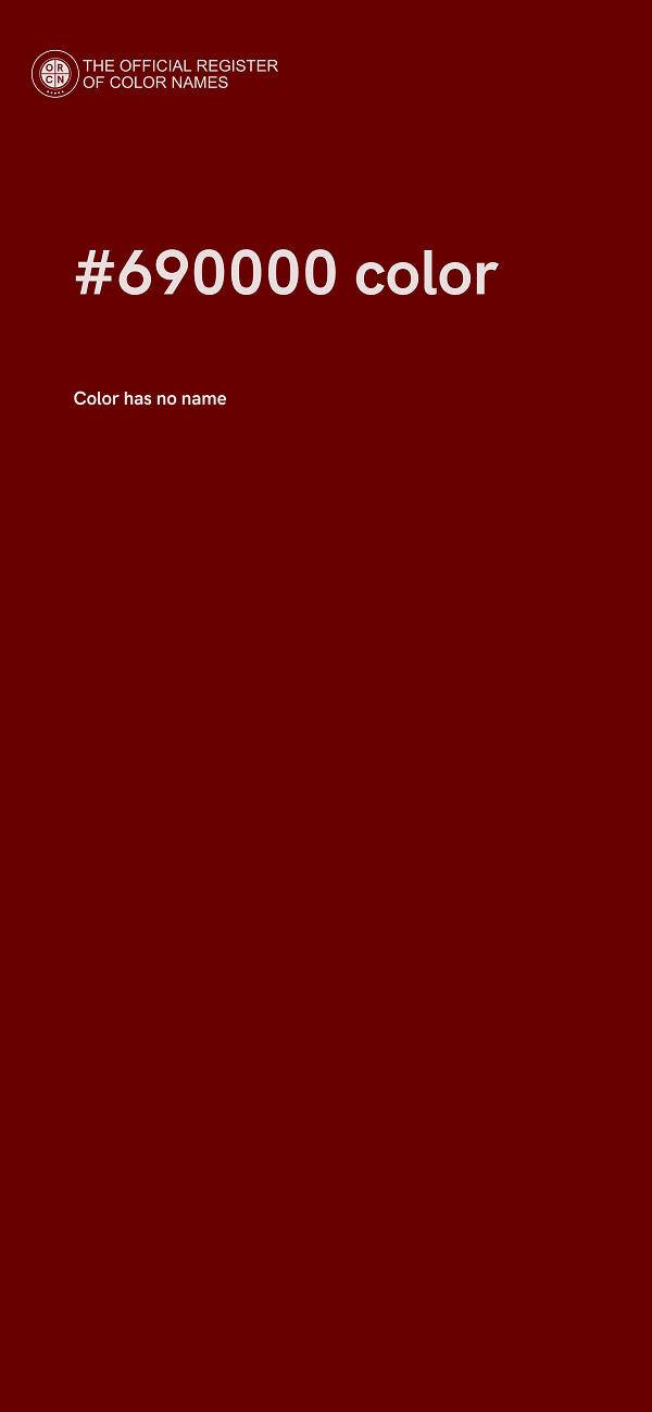 #690000 color image