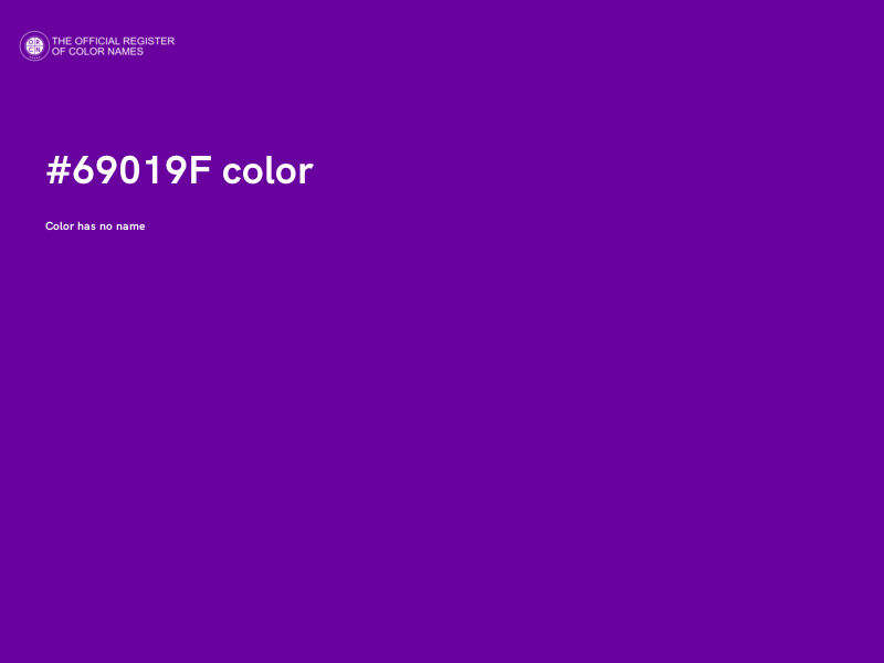 #69019F color image