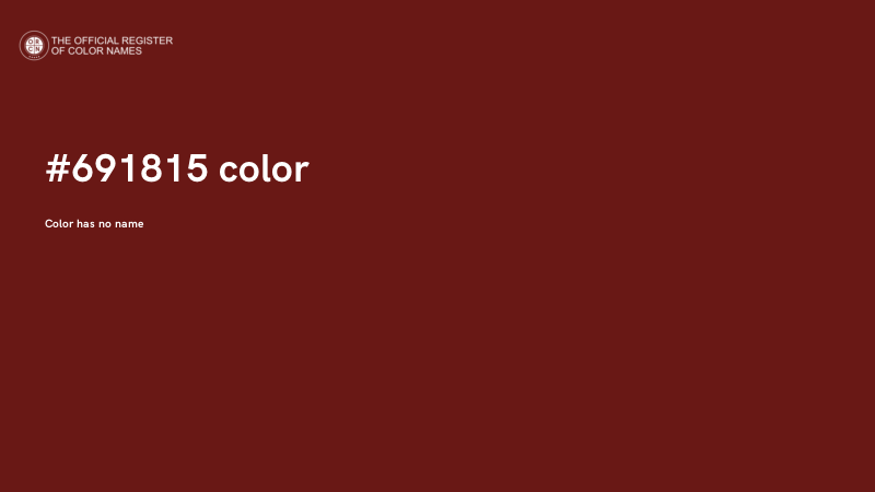 #691815 color image