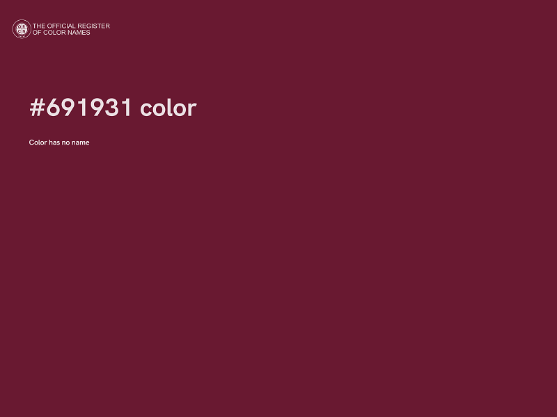 #691931 color image