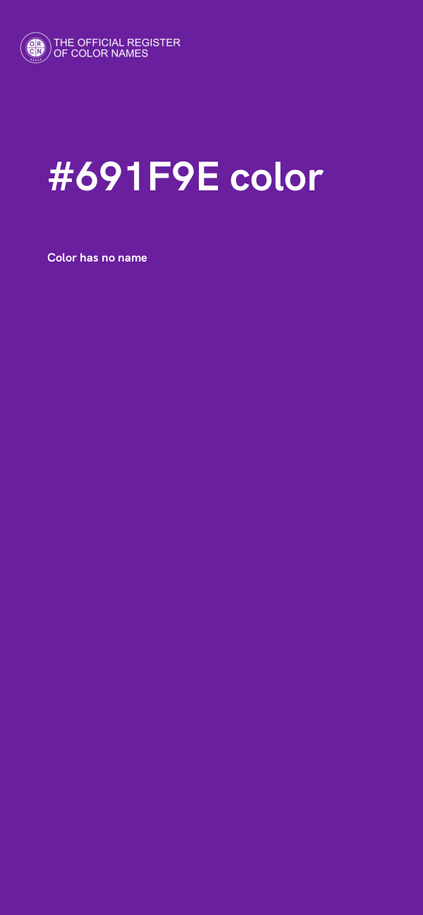#691F9E color image