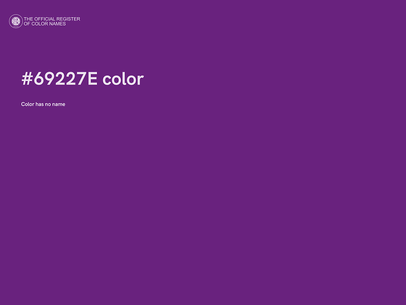 #69227E color image