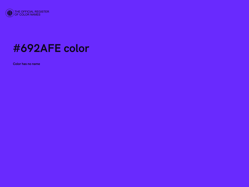 #692AFE color image