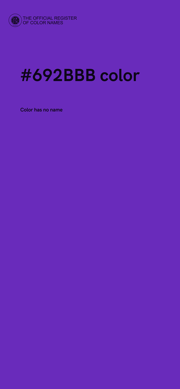 #692BBB color image