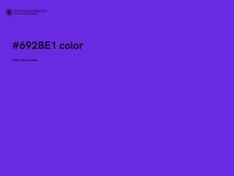 #692BE1 color image