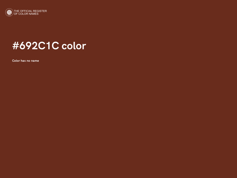 #692C1C color image