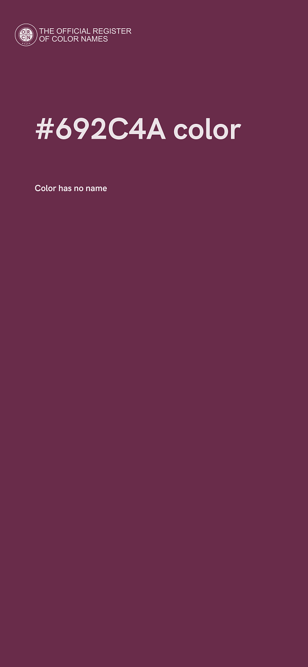 #692C4A color image
