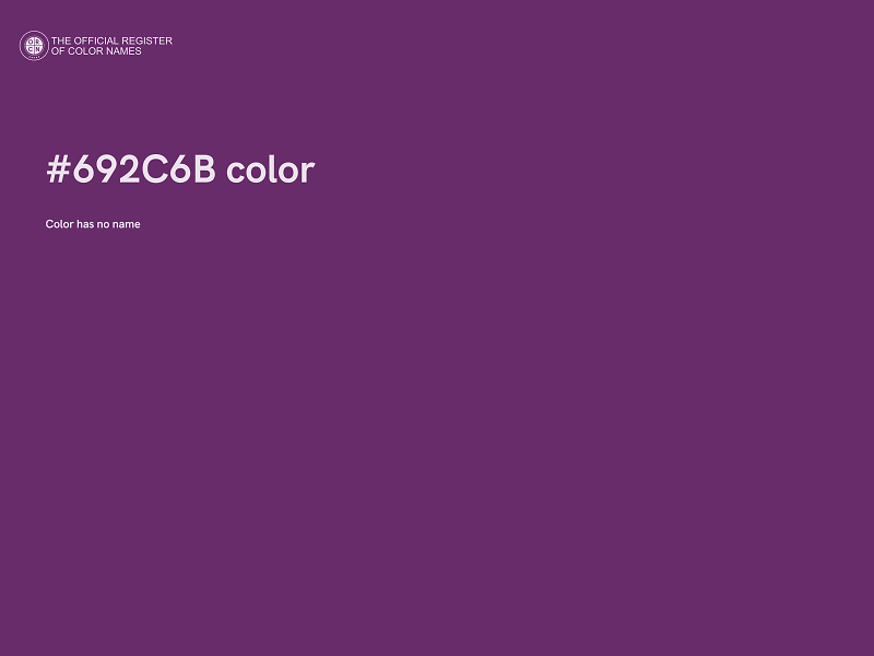 #692C6B color image