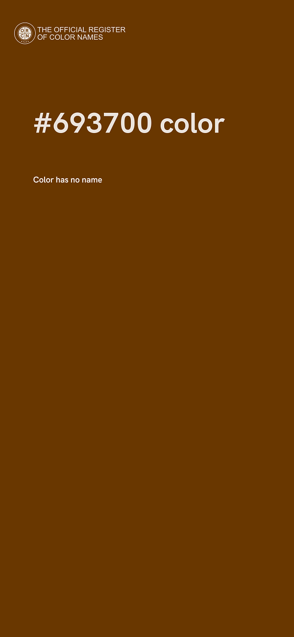 #693700 color image