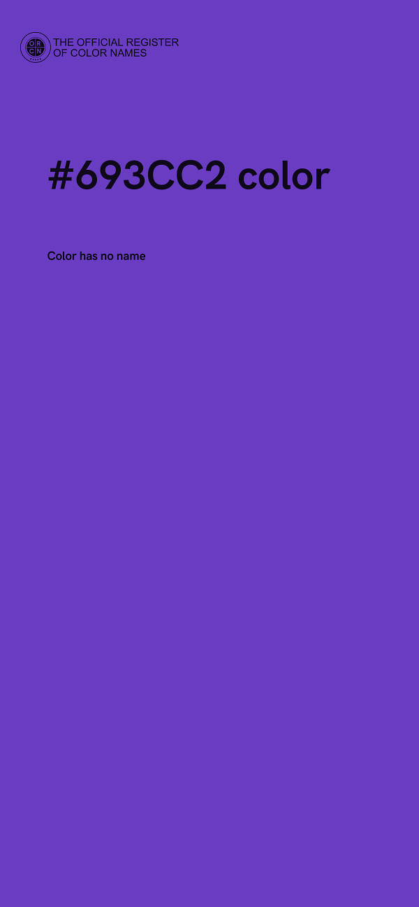 #693CC2 color image