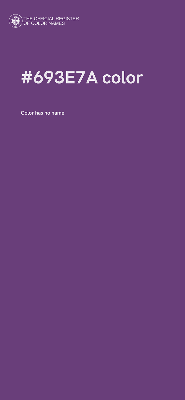 #693E7A color image