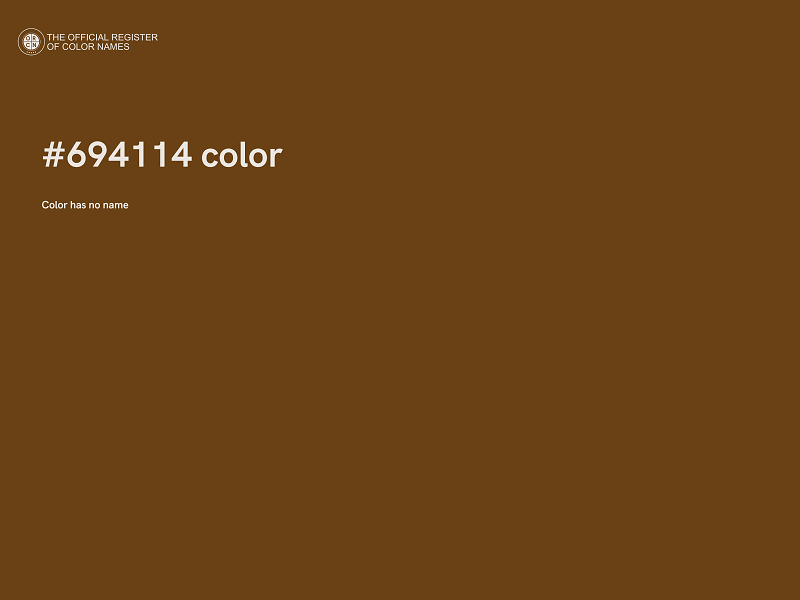 #694114 color image