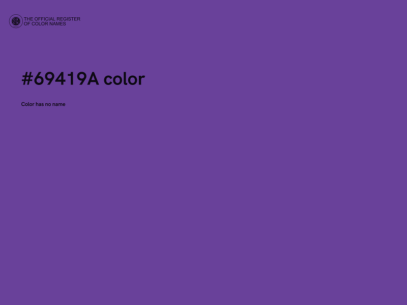 #69419A color image