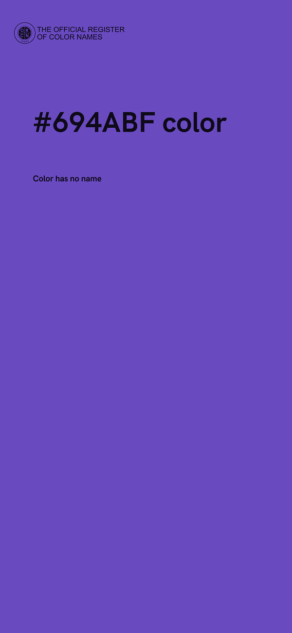 #694ABF color image