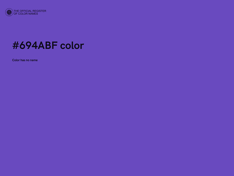 #694ABF color image
