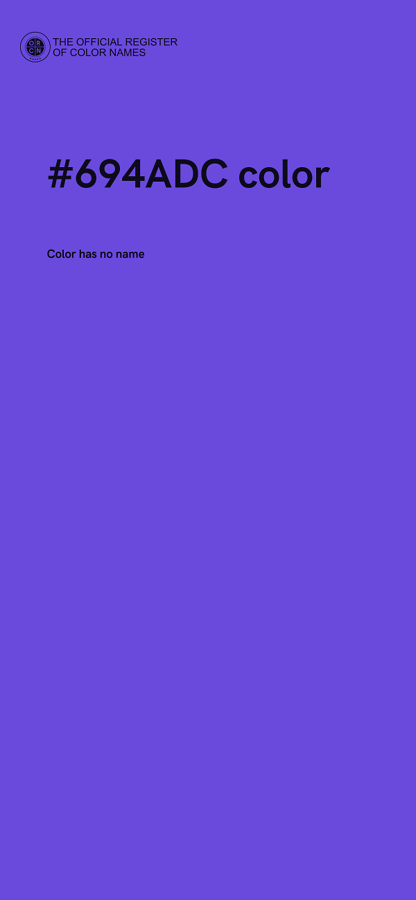 #694ADC color image