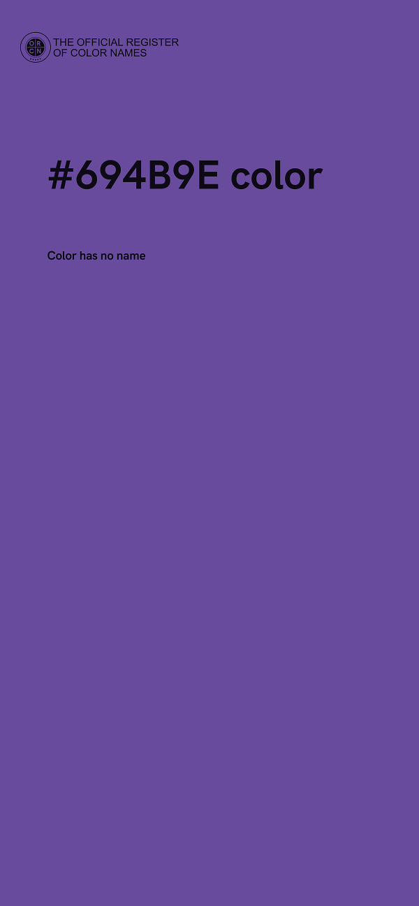 #694B9E color image
