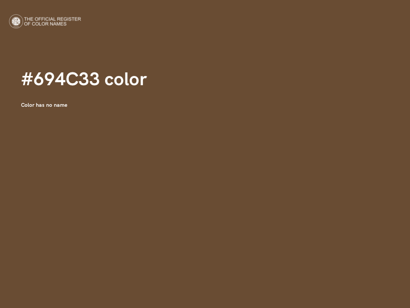 #694C33 color image