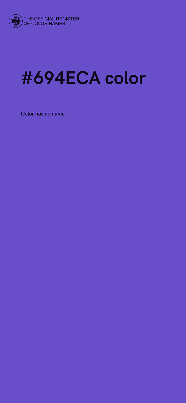 #694ECA color image