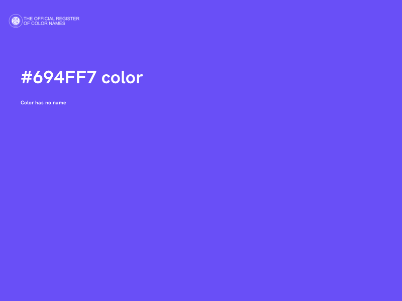 #694FF7 color image