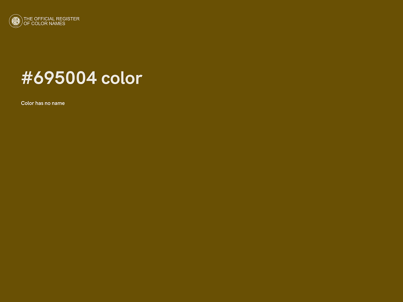 #695004 color image