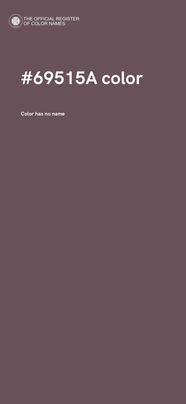 #69515A color image