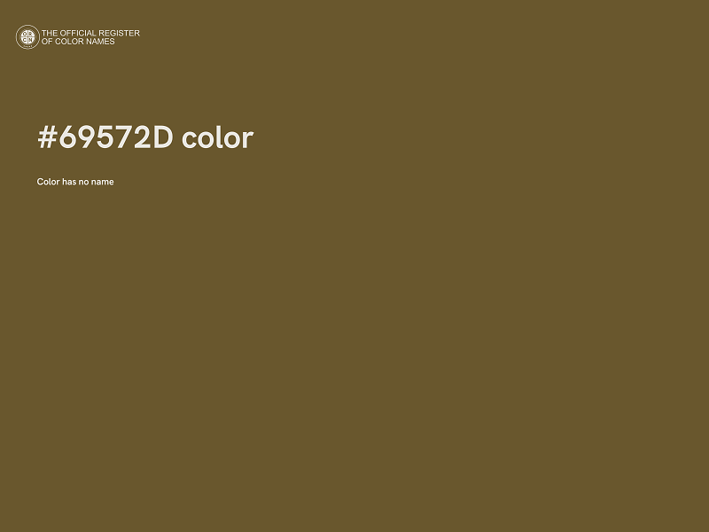 #69572D color image