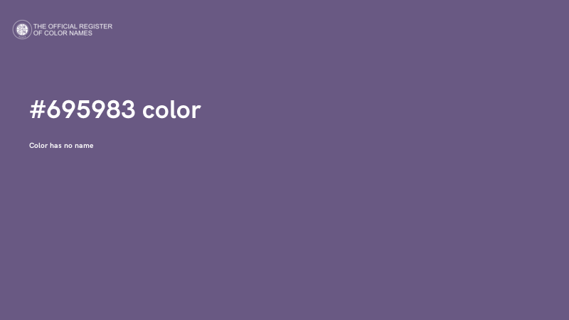 #695983 color image