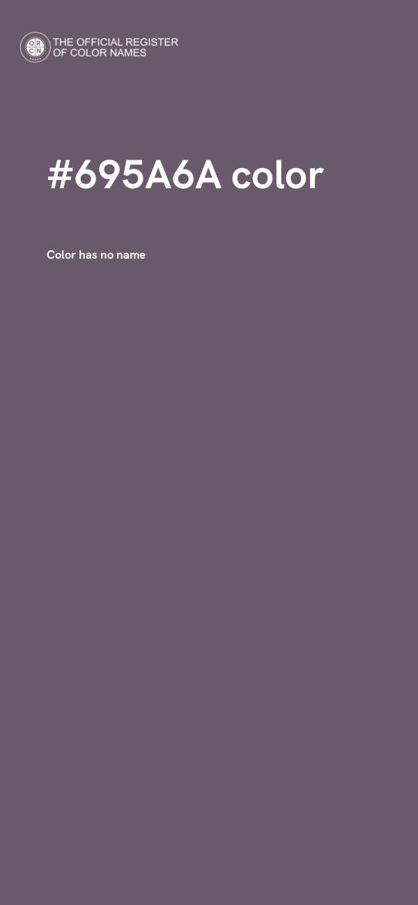 #695A6A color image
