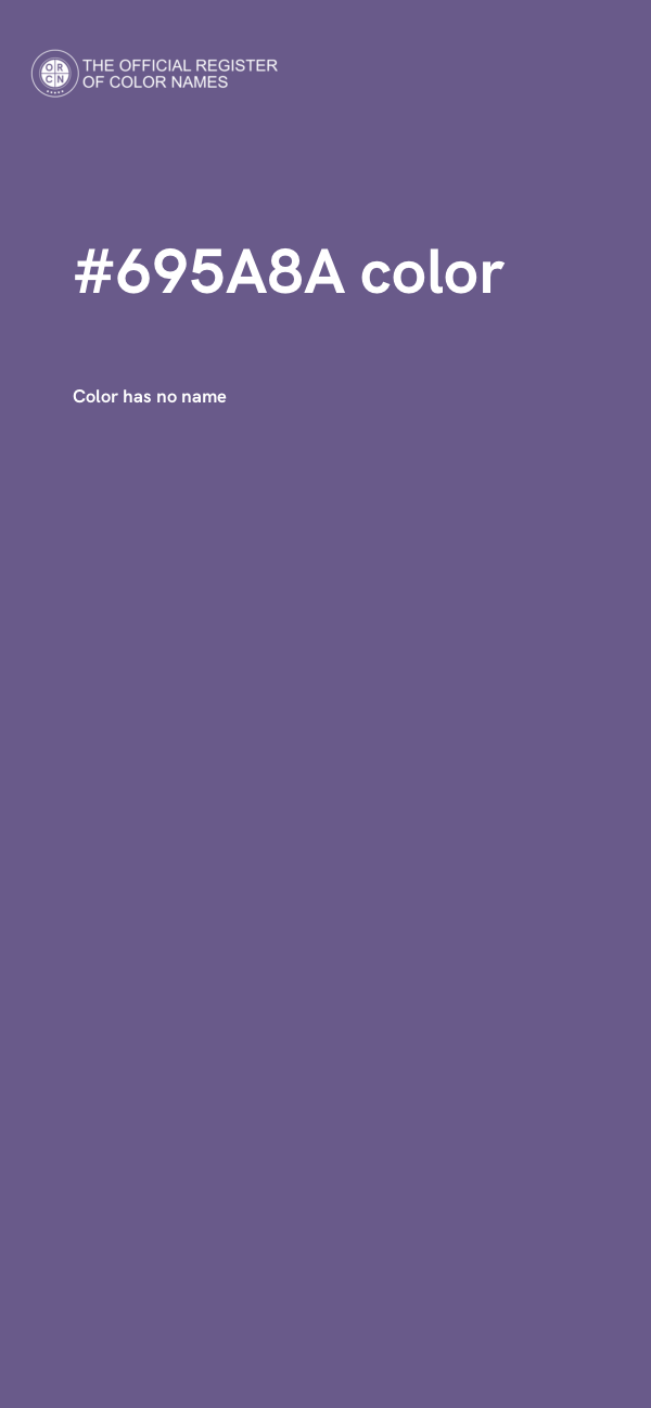 #695A8A color image