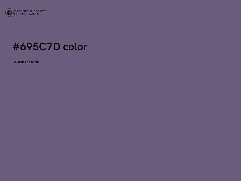 #695C7D color image