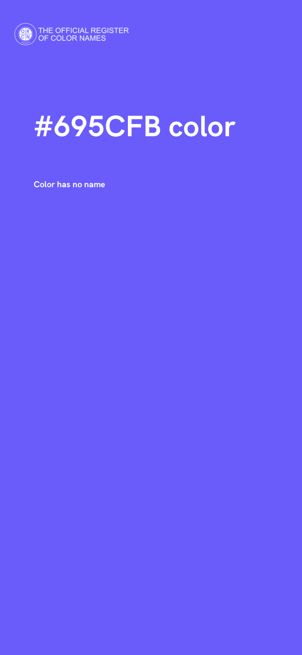#695CFB color image