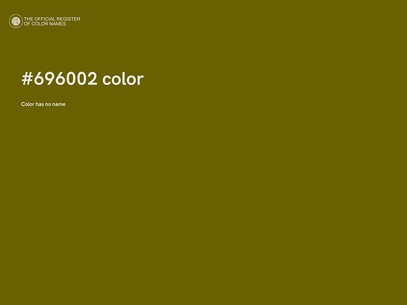 #696002 color image