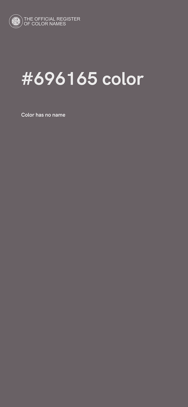 #696165 color image