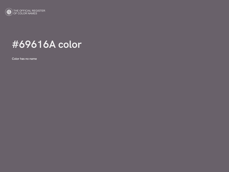 #69616A color image