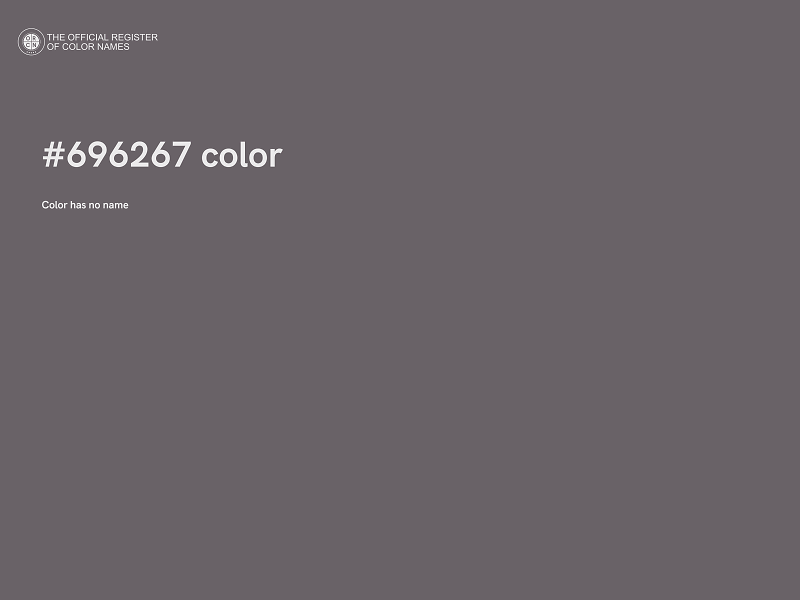 #696267 color image