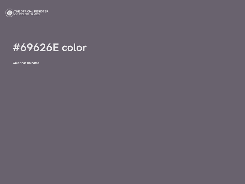 #69626E color image