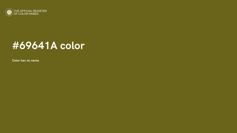 #69641A color image