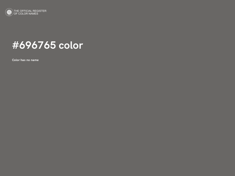#696765 color image