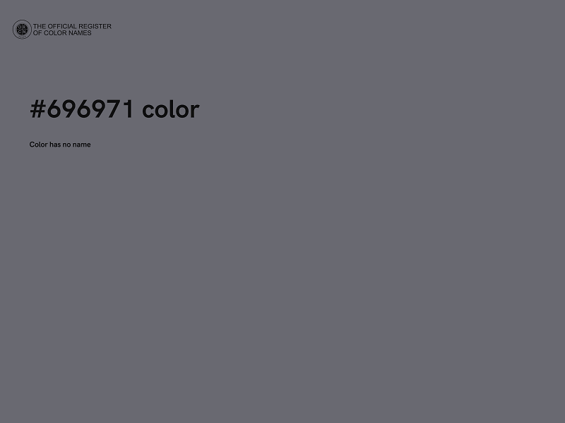 #696971 color image