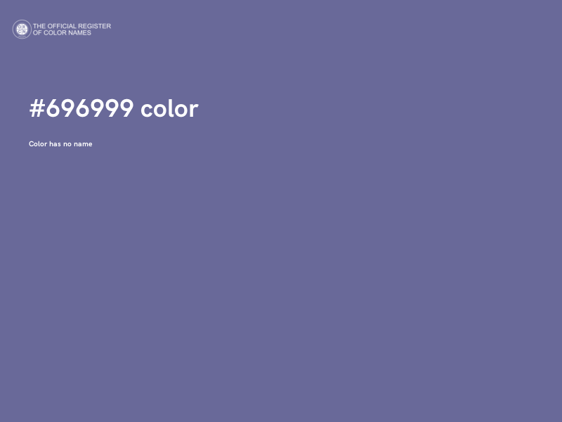 #696999 color image