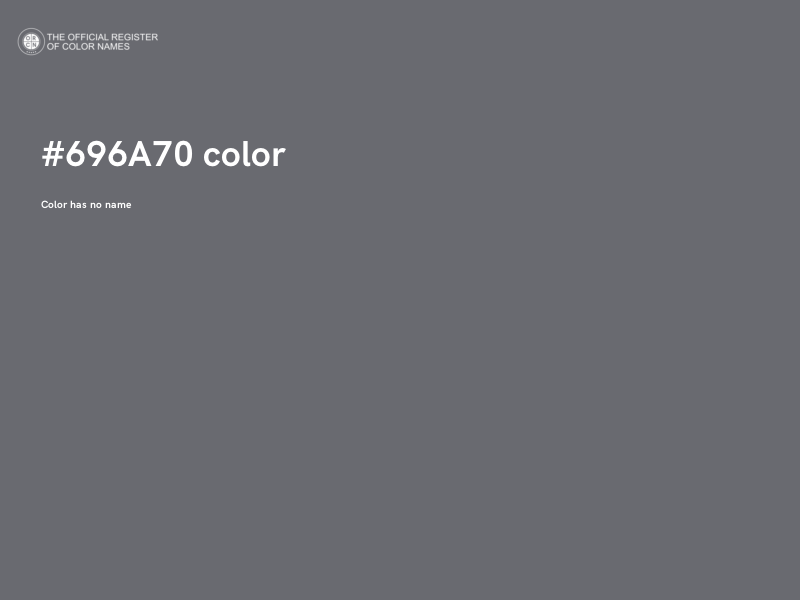 #696A70 color image