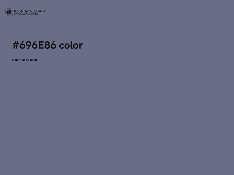 #696E86 color image