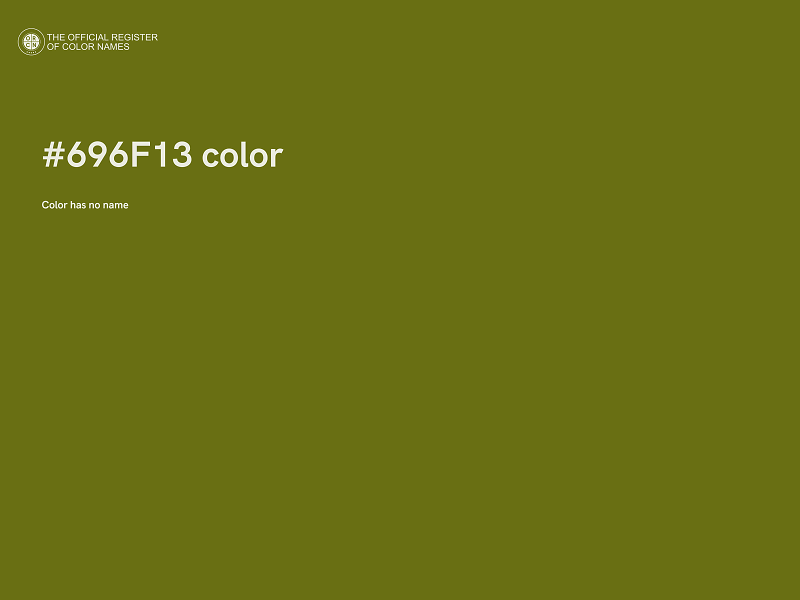 #696F13 color image