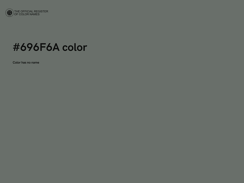 #696F6A color image