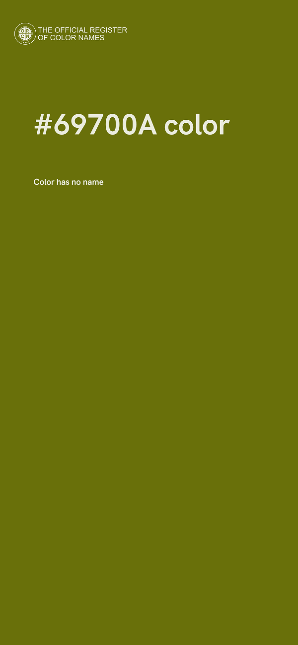 #69700A color image