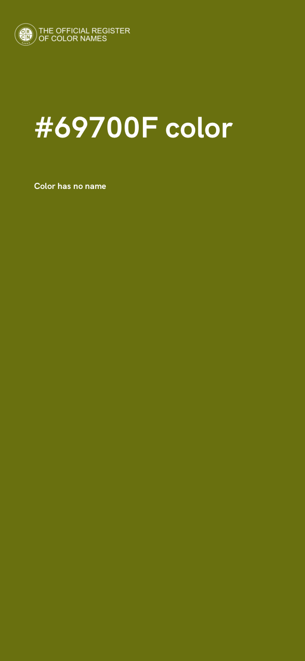 #69700F color image